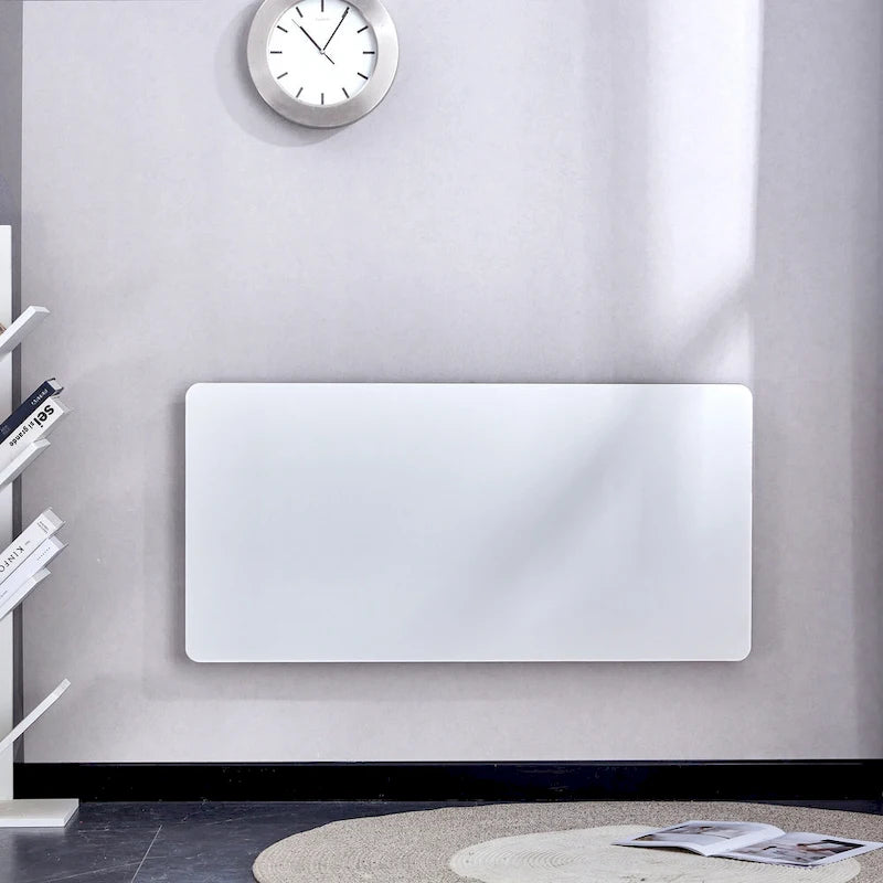 Table murale pliante blanche – Bureau rabattable peu encombrant pour les petits espaces