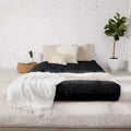 Matelas de futon capitonné de 5 pouces avec garnissage en mousse, options multicolores