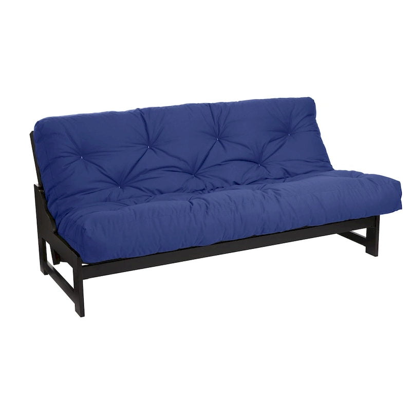 Matelas de futon capitonné de 5 pouces avec garnissage en mousse, options multicolores