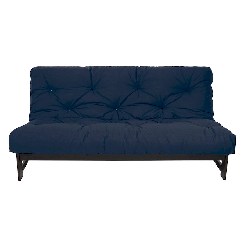 Matelas de futon capitonné de 5 pouces avec garnissage en mousse, options multicolores