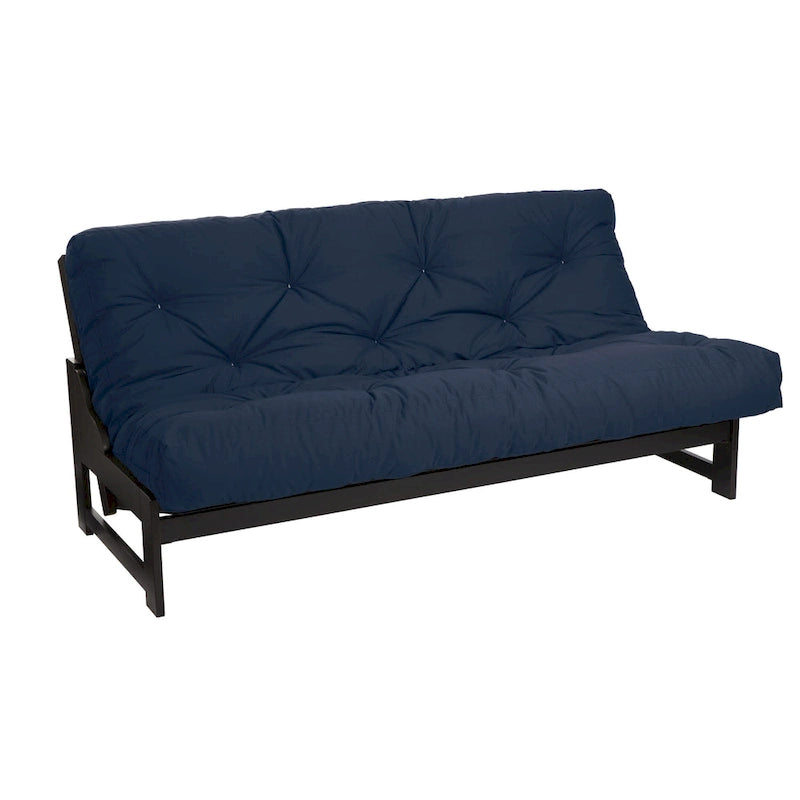 Matelas de futon capitonné de 5 pouces avec garnissage en mousse, options multicolores