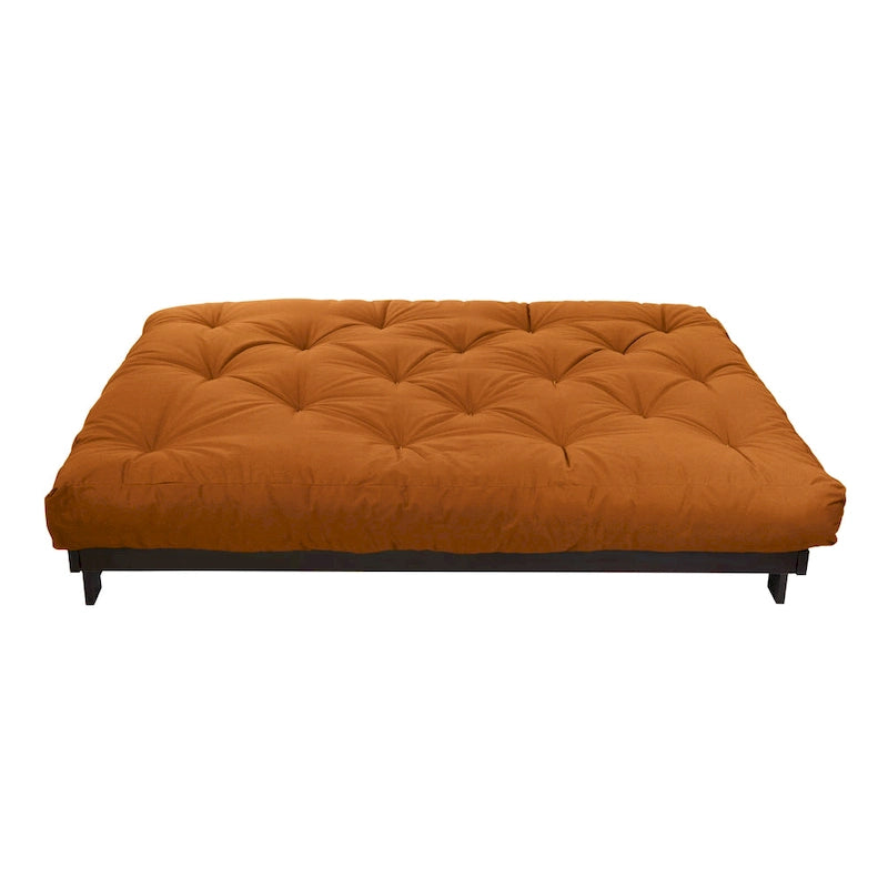 Matelas de futon capitonné de 5 pouces avec garnissage en mousse, options multicolores