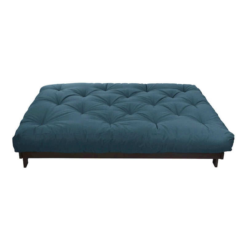 Matelas de futon capitonné de 5 pouces avec garnissage en mousse, options multicolores