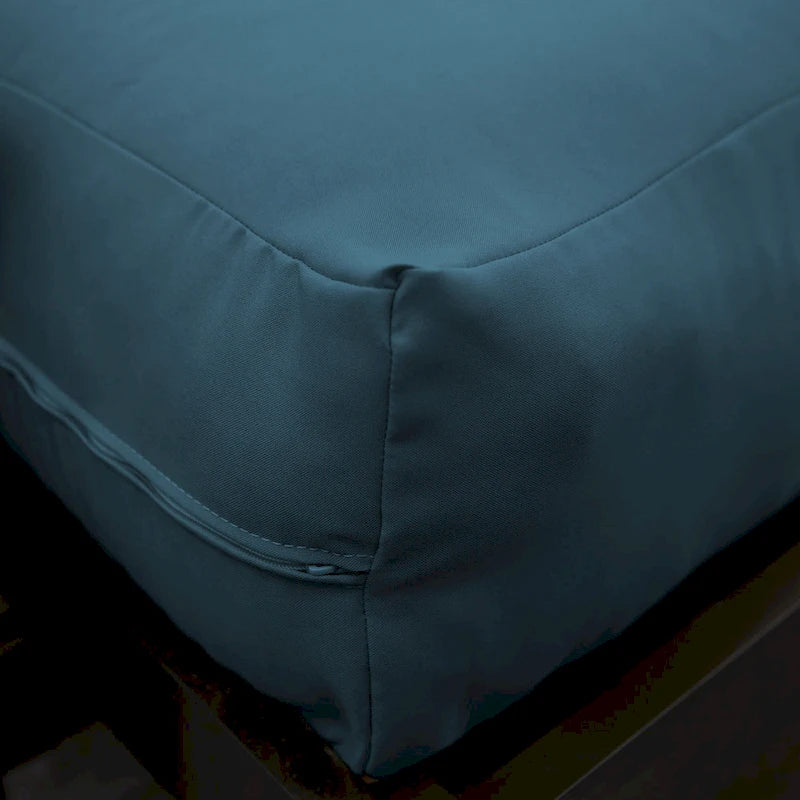 Matelas de futon capitonné de 5 pouces avec garnissage en mousse, options multicolores