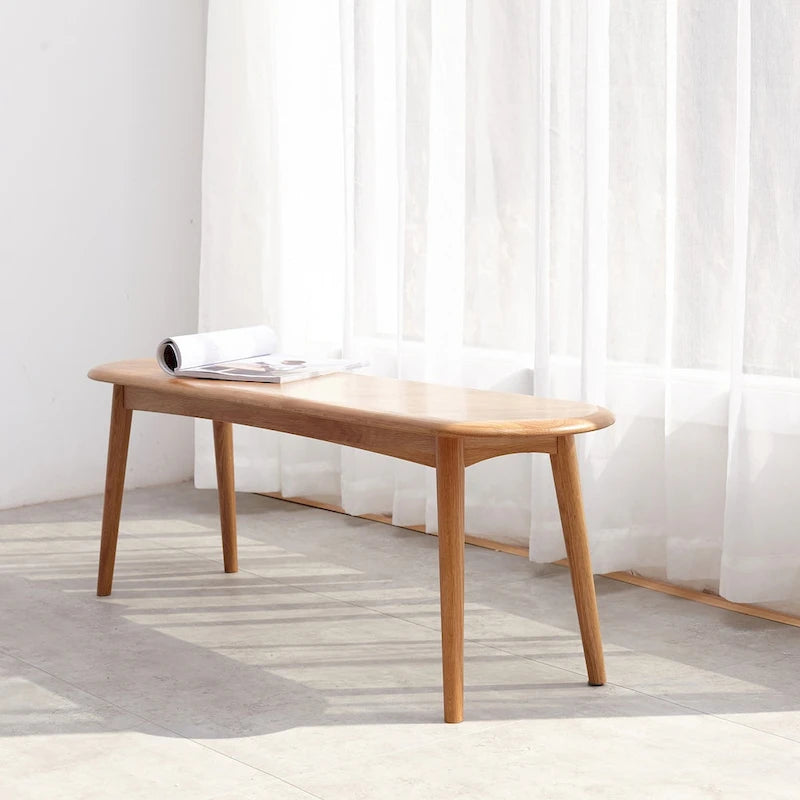 Natural Oak Wood for Dining Bench